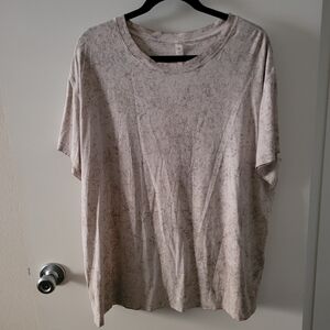 lululemon athletica Gray Short Sleeve Tee